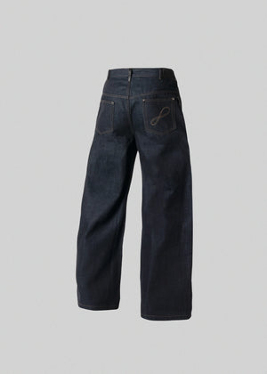 LOOSE FIT JEANS "Indigo Blue"
