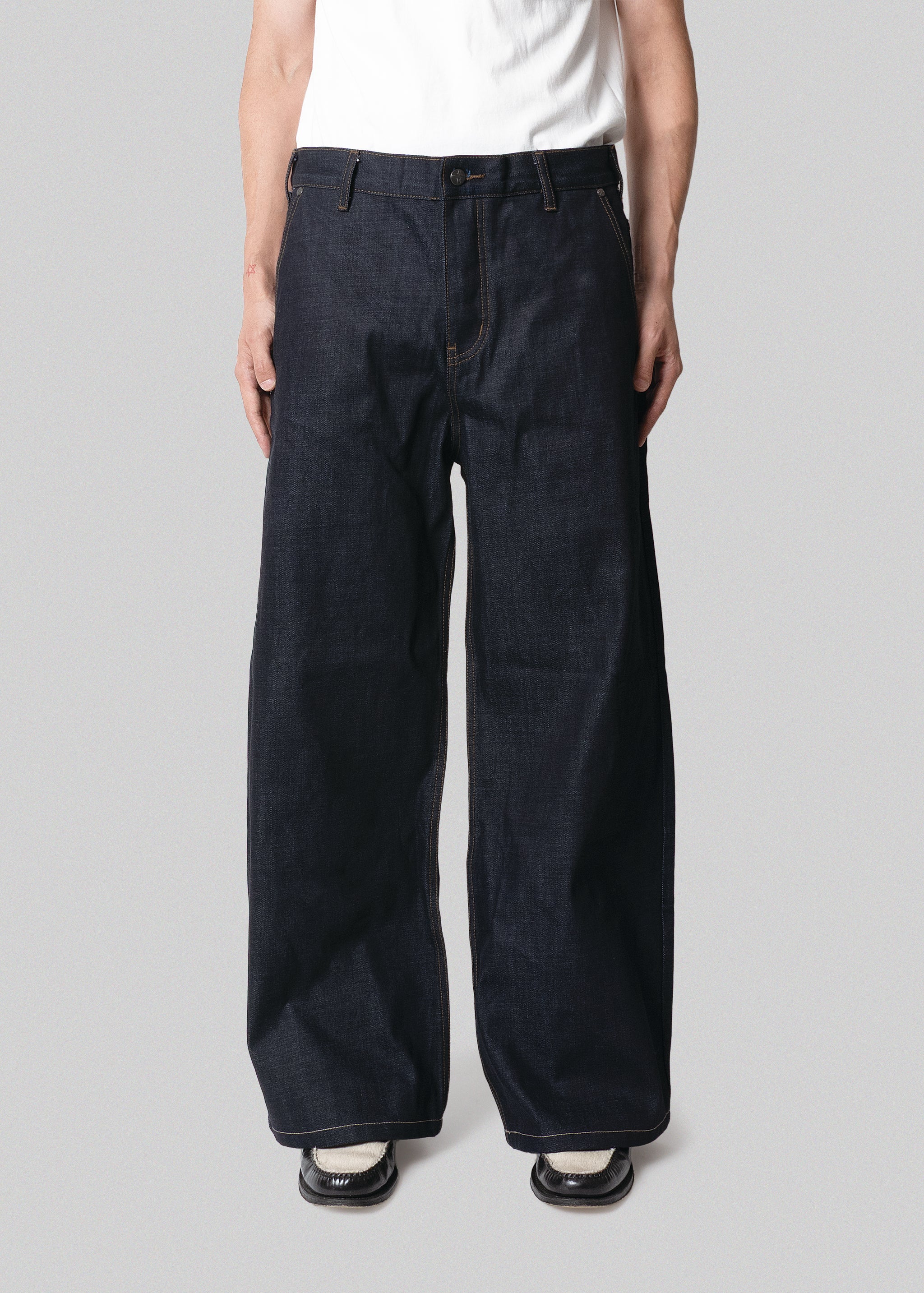 LOOSE FIT JEANS  "Indigo Blue"