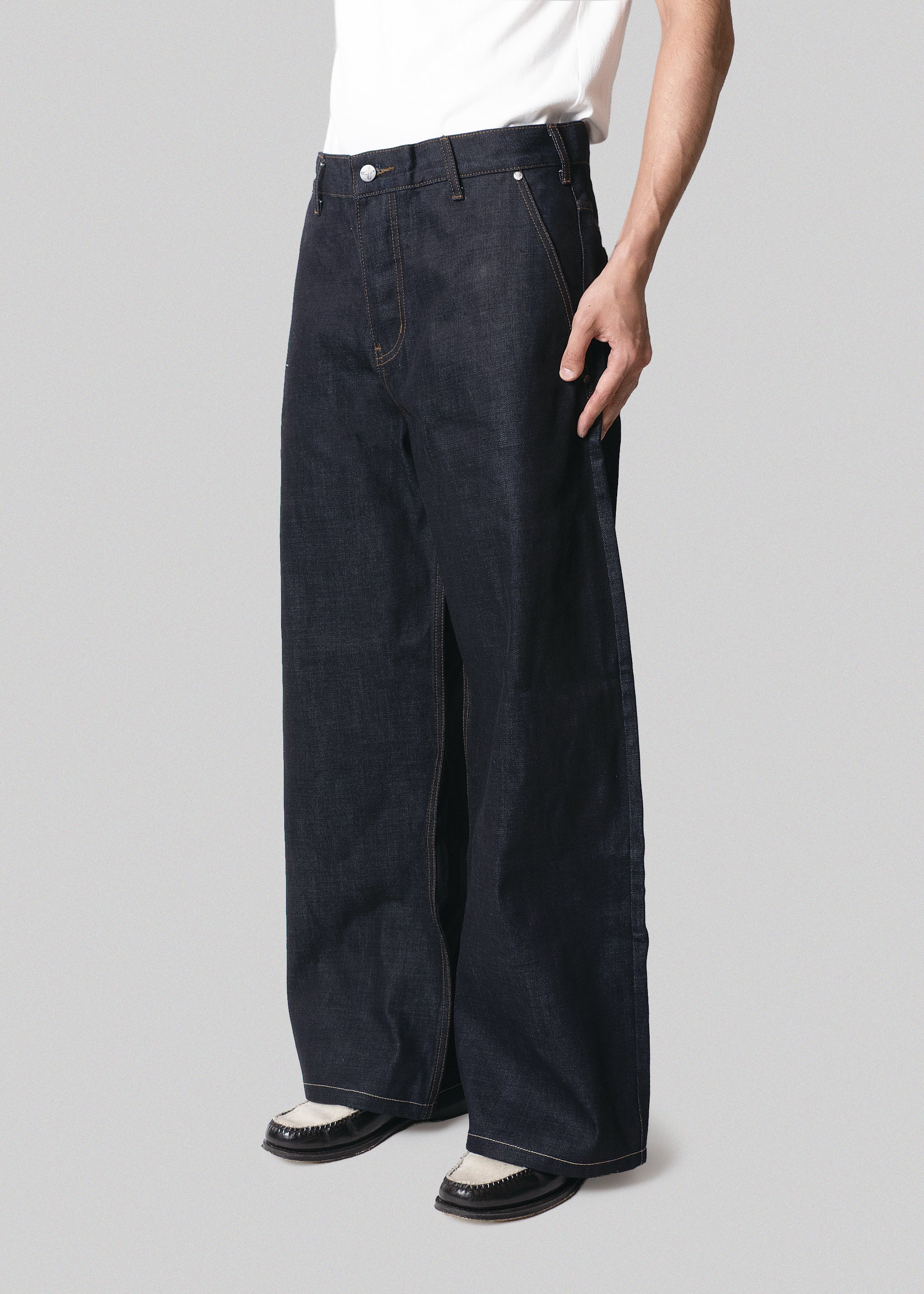 LOOSE FIT JEANS  "Indigo Blue"