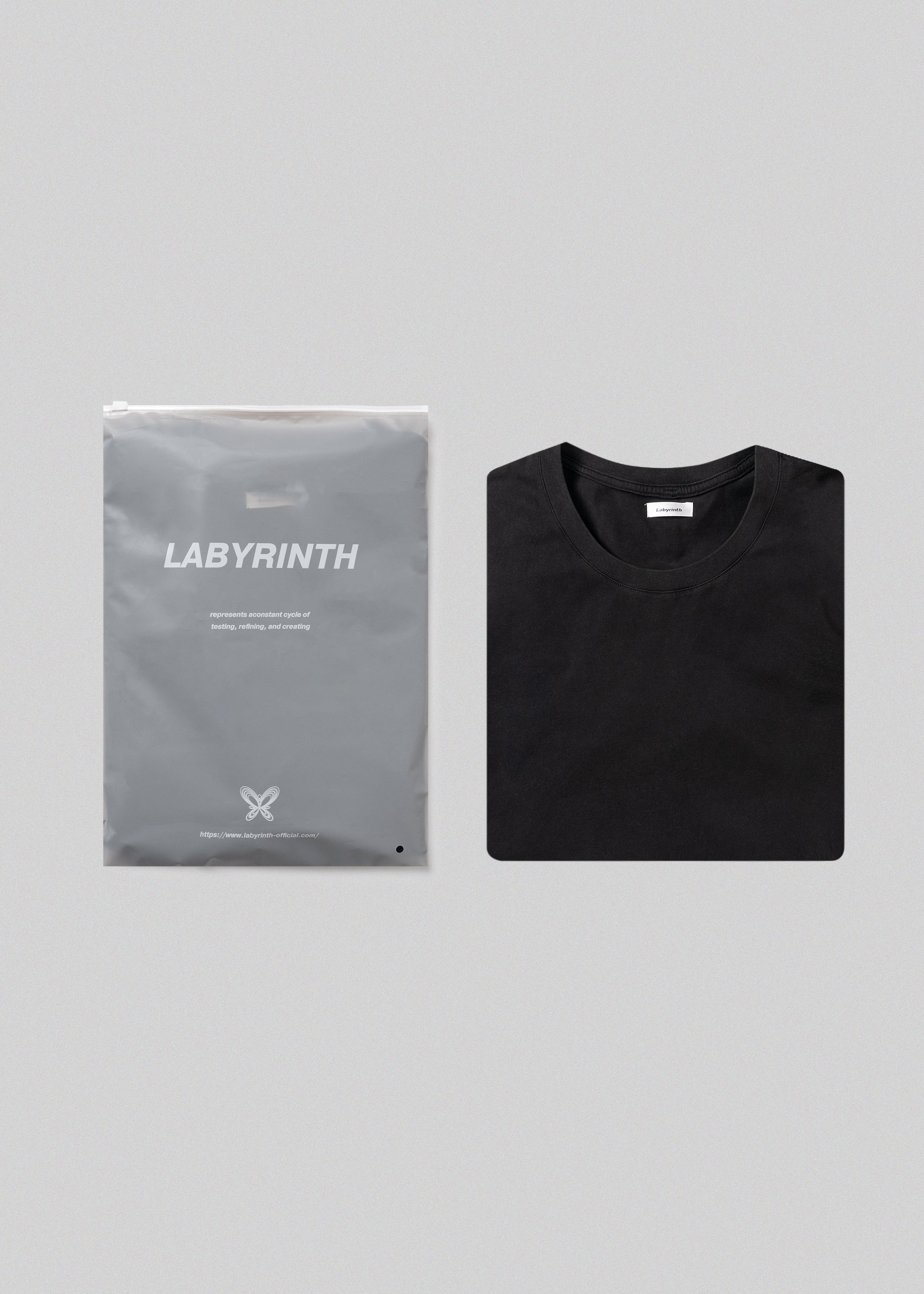 ニ*コ様 LABYRINTH 0(Lab) Loop Tee Mサイズ shad 0(LAB) LOOP TEE 