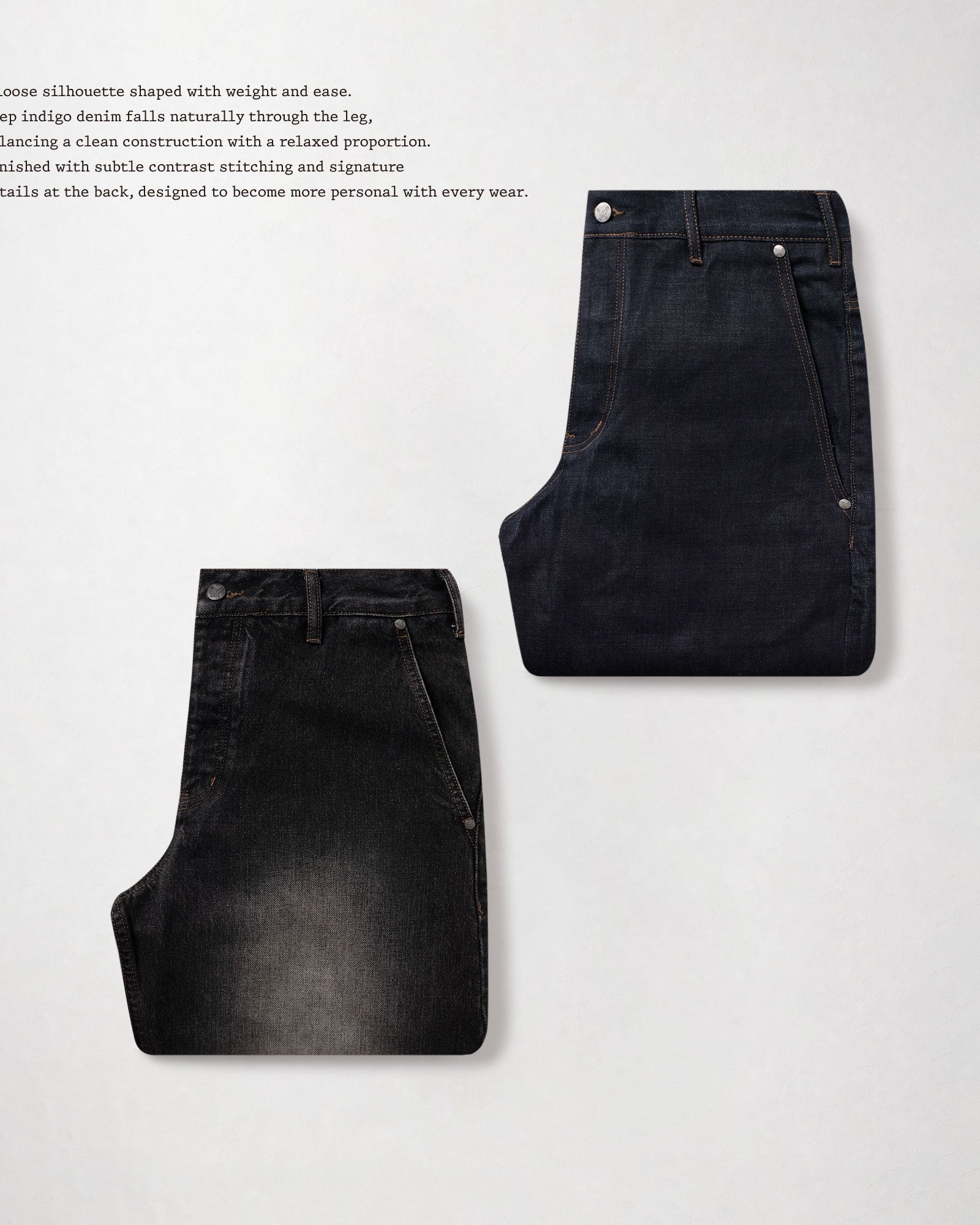 LABYRINTH LOOSE FIT JEANS モーガン蔵人 LOOSE FIT JEANS – Labyrinth