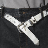 LOOP BELT "Calf Hair"
