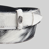 LOOP BELT "Calf Hair"