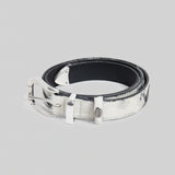 LOOP BELT "Calf Hair"