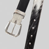 LOOP BELT "Calf Hair"