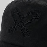 LABYRINTH BUTTERFLY CAP "Black"