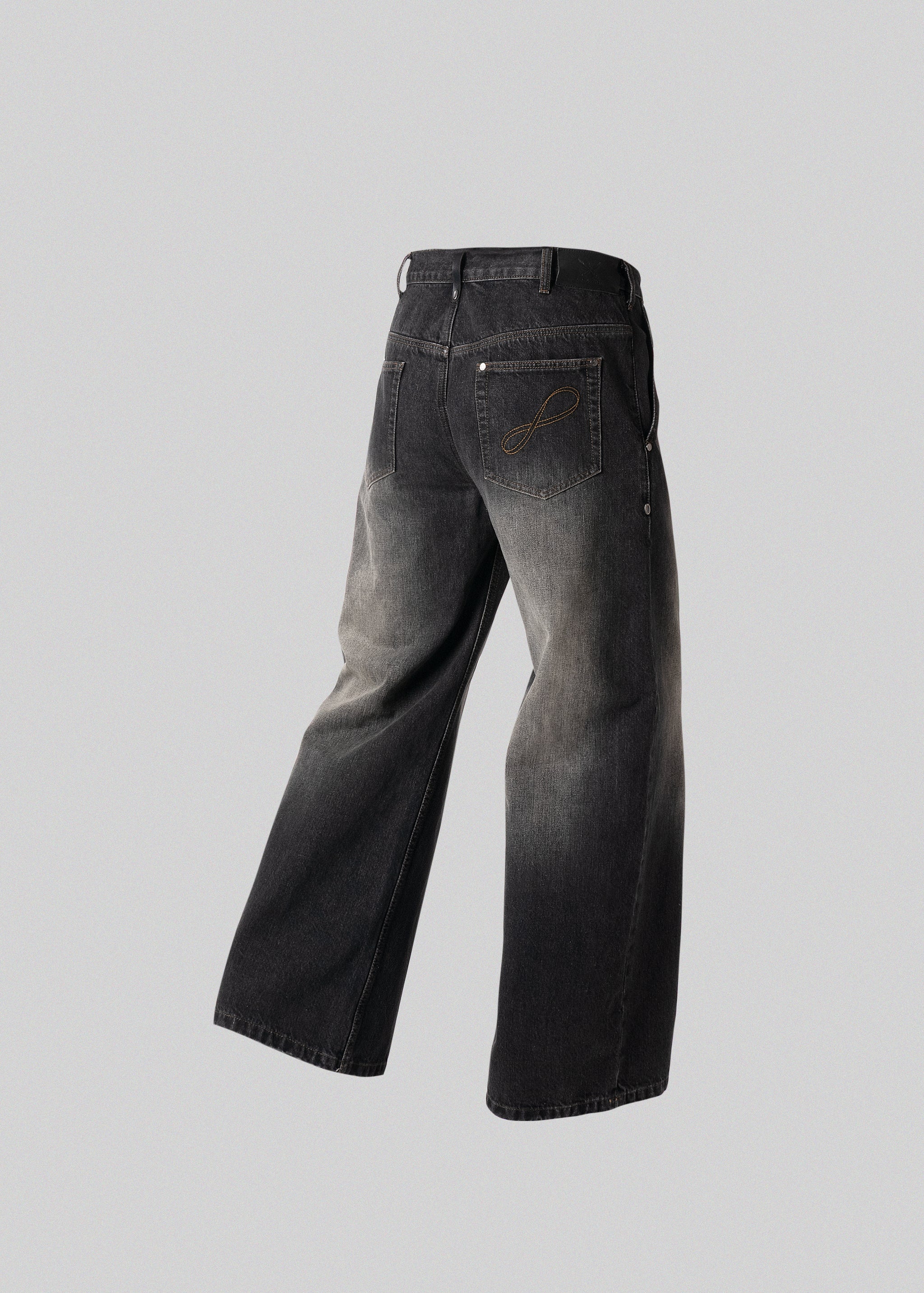 LOOSE FIT JEANS  “Black"